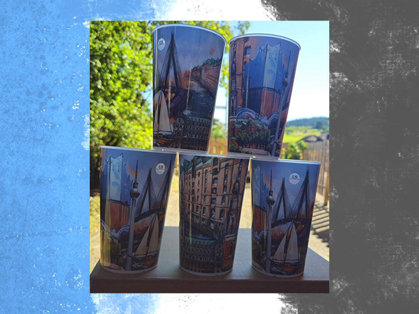 Trinkbecher 0,5L |  Sehenswürdigkeiten - VolksparkShop