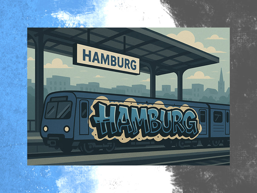 Hamburg Graffity v2 | 50 Stk. - VolksparkShop