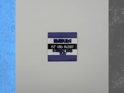 Hamburg ist Schwarz Weiß Blau | 80 Stk. - VolksparkShop